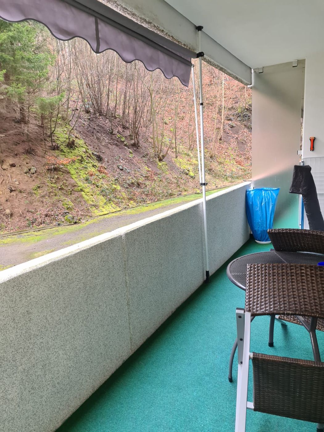 Balkon am Waldrand